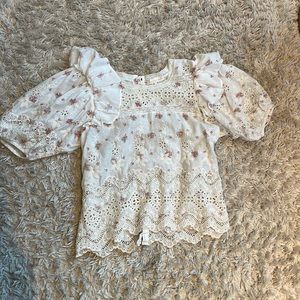 Loveshackfancy blouse